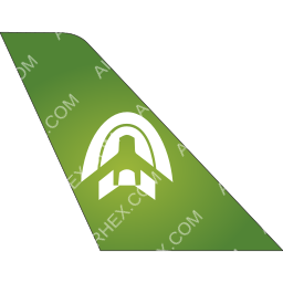 FlyAden Tail logo (dark)