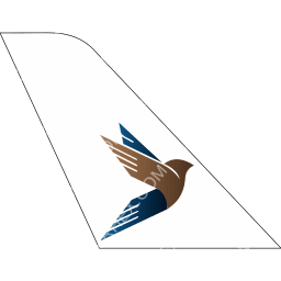 FlyDamas Tail logo (dark)