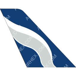 FlyX Aero Tail logo (dark)