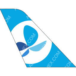 French Bee Tail logo (dark)