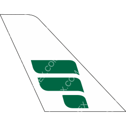 Frontier Airlines Tail logo (dark)