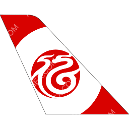 Fuzhou Airlines Tail logo (dark)