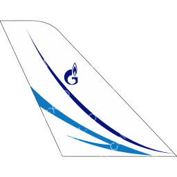 Gazpromavia Tail logo (dark)