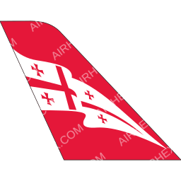 Georgian Airways Tail logo (dark)