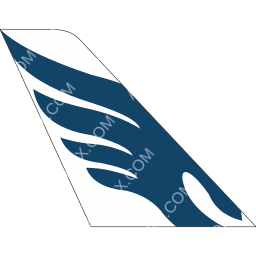 GP Aviation Tail logo (dark)