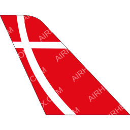 Great Dane Airlines Tail logo (dark)