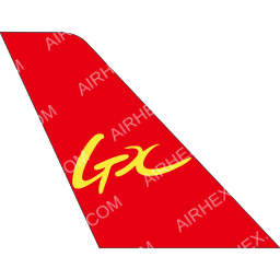 GX Airlines Tail logo (dark)