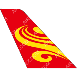 Hainan Airlines Tail logo (dark)
