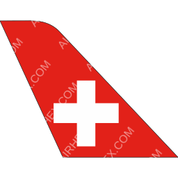 Helvetic Airways Tail logo (dark)