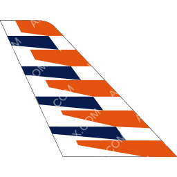 Heston Airlines Tail logo (dark)