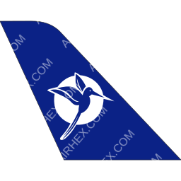 Hinterland Aviation Tail logo (dark)