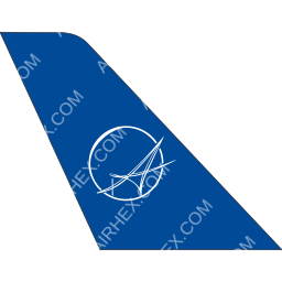 iAero Airways Tail logo (dark)