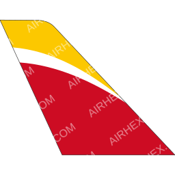 Iberia Tail logo (dark)