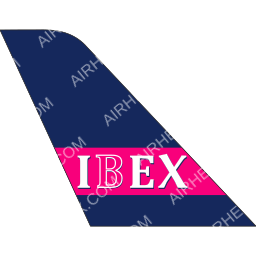 Ibex Airlines Tail logo (dark)