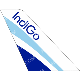 IndiGo Tail logo (dark)