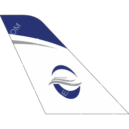 Island Air Express Tail logo (dark)