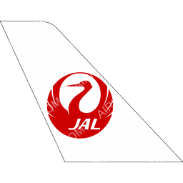 J-Air Tail logo (dark)