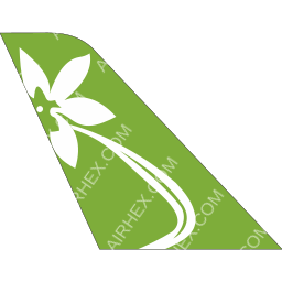 Jasmin Airways Tail logo (dark)