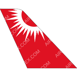 JetAir Caribbean Tail logo (dark)