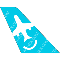 Jetlines Tail logo (dark)