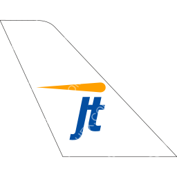 Jettime Tail logo (dark)