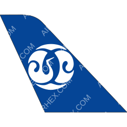 Jiangxi Air Tail logo (dark)