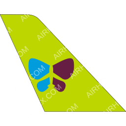 Jin Air Tail logo (dark)