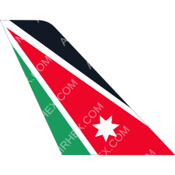 Jordan Aviation Tail logo (dark)