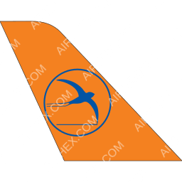 Kam Air Tail logo (dark)