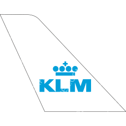 KLM Cityhopper Tail logo (dark)