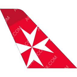 KM Malta Airlines Tail logo (dark)