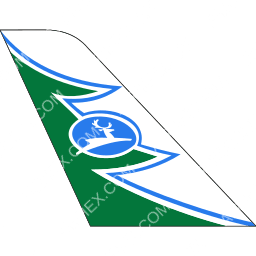 Komiaviatrans Tail logo (dark)