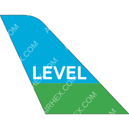 Level Europe tailfin logo