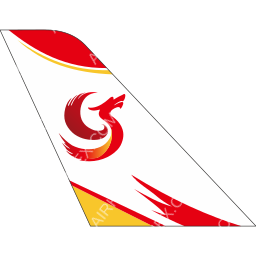 LongJiang Airlines Tail logo (dark)