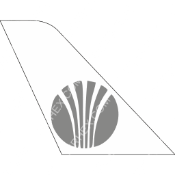 Mahogany Air Tail logo (dark)