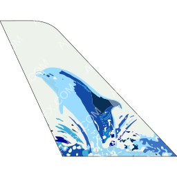 Maldivian Tail logo (dark)