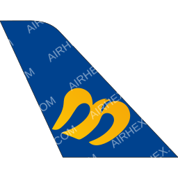 Mandarin Airlines Tail logo (dark)