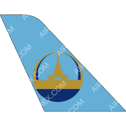 Mann Yadanarpon Airlines Tail logo (dark)