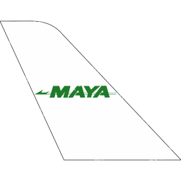 Maya Island Air Tail logo