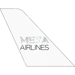 Mesa Airlines Tail logo (dark)