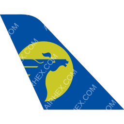 MIAT Mongolian Airlines Tail logo (dark)