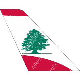 Middle East Airlines Tail logo (dark)