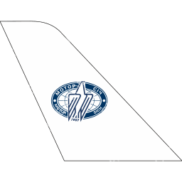 Motor Sich Airlines Tail logo (dark)