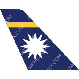Nauru Airlines Tail logo (dark)