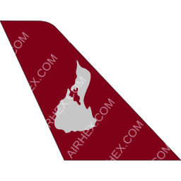 New England Airlines Tail logo (dark)