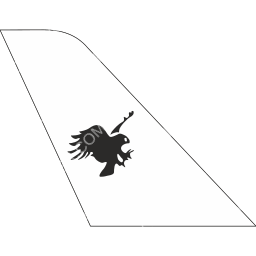 Northwestern Air Tail logo (dark)