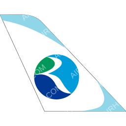 Oriental Air Bridge Tail logo (dark)