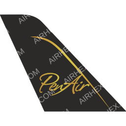 Penair Tail logo (dark)