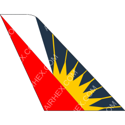 Philippine Airlines Tail logo (dark)
