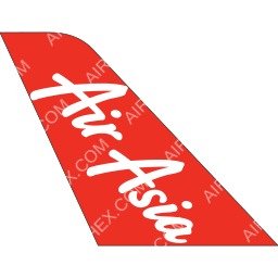 Philippines AirAsia Tail logo (dark)